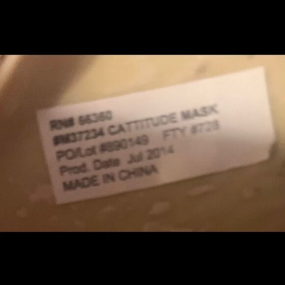 Cattitude mask Angry Cat Grumpy face - Picture 6 of 7